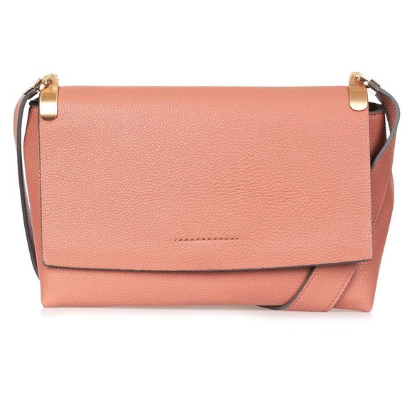 Topshop Handbags - Topshop Pink Olney Faux Leather Crossbody Purse